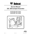 BOBCAT 325, 328 COMPACT EXCAVATOR SERVICE REPAIR MANUAL