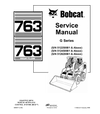 BOBCAT 763 SKID STEER LOADER SERVICE REPAIR MANUAL