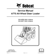 BOBCAT A7700 ALL-WHEEL SKID STEER LOADER SERVICE REPAIR MANUAL