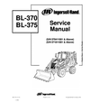 BOBCAT BL370, BL375, BL-370, BL-375 BACKHOE LOADER SERIES SERVICE REPAIR MANUAL