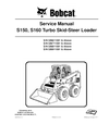BOBCAT S150, S160 SKID STEER LOADER SERIES SERVICE REPAIR MANUAL