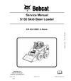 BOBCAT S150 SKID STEER LOADER SERIES SERVICE REPAIR MANUAL