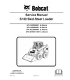 BOBCAT S160 SKID STEER LOADER SERIES SERVICE REPAIR MANUAL