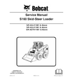 BOBCAT S160 SKID STEER LOADER SERIES SERVICE REPAIR MANUAL