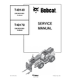BOBCAT T40140, T40170 TELESCOPIC HANDLER SERVICE REPAIR MANUAL