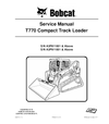 Bobcat T770 Compact Track Loader Service Repair Manual