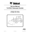 BOBCAT TL470 X TELESCOPIC HANDLER SERVICE REPAIR MANUAL