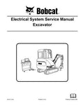 Download Bobcat Electrical System Mini Excavator Workshop Service Repair Manual