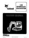 Bobcat 130 Hydraulic Excavator Service Repair Workshop Manual Download
