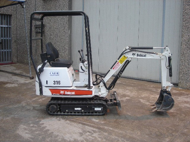 Bobcat 316 Midi Excavator Electrical & Hydraulic Schematic Manual 5229 11001