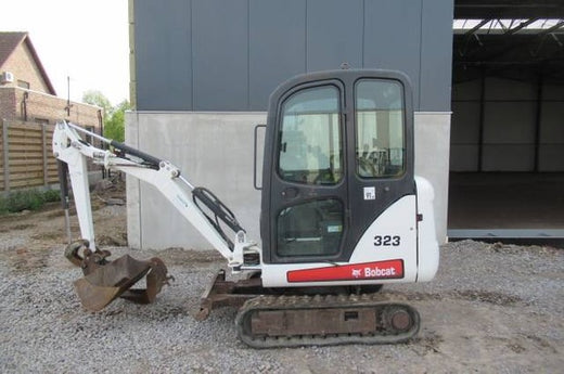 Download Bobcat 323 Mini Excavator Operation and Maintenance Manual