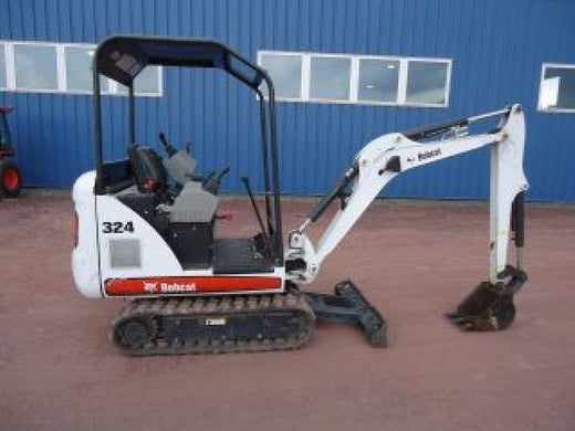 Download Bobcat 324 Compact Excavator Operator & Maintenance Manual