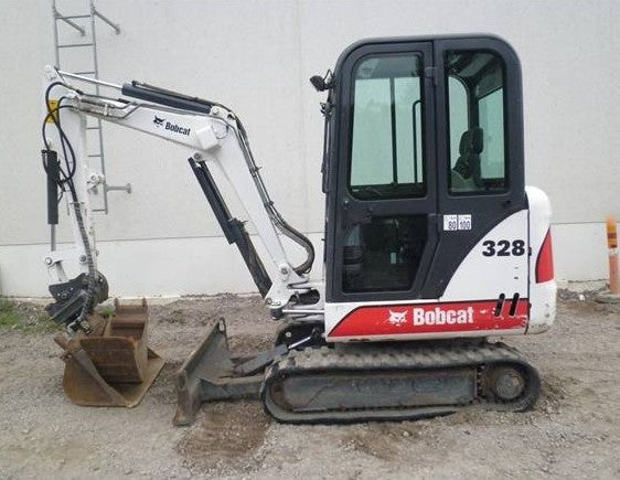 Bobcat 325 328  Excavator Service Repair Manual 232511001, 232411001