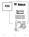 Download Bobcat 430 Compact Excavator Service Repair Manual
