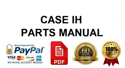 DOWNLOAD CASE IH HDX182 GRASS SEED PARTS MANUAL