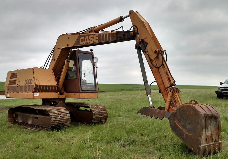 CASE 880D CRAWLER EXCAVATOR WORKSHOP SERVICE REPAIR MANUAL 8-42240RO