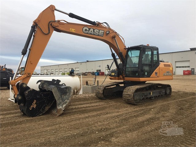 Download CASE CX160B Crawler Excavator Schematic Set Service Repair Manual 87637607NA