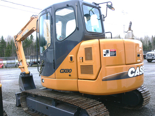 Download CASE CX75SR CX80 Crawler Excavator Workshop Service Repair Manual