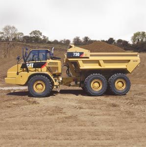 CATERPILLAR 730 EJECTOR TRUCK OPERATION AND MAINTENANCE MANUAL