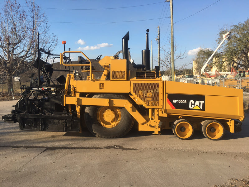 CATERPILLAR AP-1000B ASPHALT PAVER PARTS CATALOG MANUAL