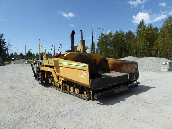 CATERPILLAR BG-245C ASPHALT PAVER OPERATION AND MAINTENANCE MANUAL 4XN