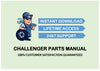 Challenger WR9980 Windrower Tractor Parts Manual Instant Download