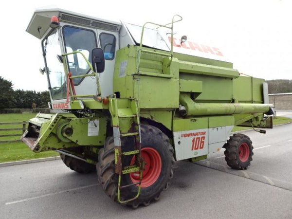 CLAAS DOMINATOR 106 COMBINE PARTS CATALOG MANUAL (SN: 14300019-14399999)