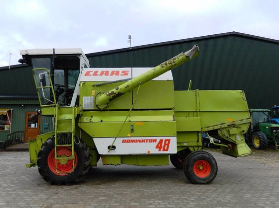 CLAAS DOMINATOR 48 COMBINE PARTS CATALOG MANUAL