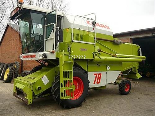 CLAAS DOMINATOR 78 COMBINE PARTS CATALOG MANUAL
