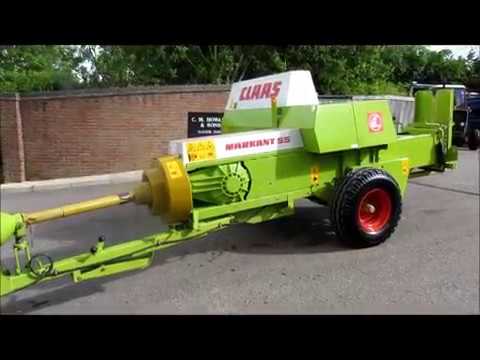 CLAAS MARKANT 55 BALER PARTS CATALOG MANUAL SN 02800009-02899999