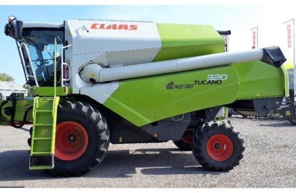 CLAAS TUCANO 320 COMBINE PARTS CATALOG MANUAL (SN: C0200011-C0299999)