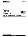 CATERPILLAR 303C CR MINI HYD EXCAVATOR PARTS CATALOG MANUAL BXTCATERPILLAR 303C CR MINI HYD EXCAVATOR PARTS CATALOG MANUAL BXT00001-UP