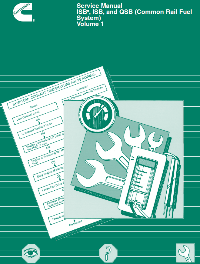 CUMMINS QSB Service(volume 1) Engine Service Repair Manual 