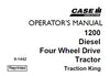 Case IH Tractor 1200 Diesel Four Wheel Drive Operator’s Manual 9-1442