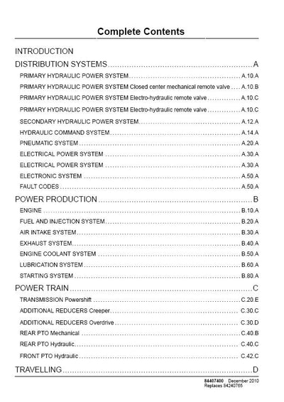 Case IH PUMA 165 180 195 210 Tractor with /without Multicontroller Service Repair Manual 87628095_CNA