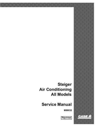 Case IH Steiger Air Conditioning All Models Service Repair Manual M00032