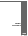 Case IH Tractor 140 Operator’s Manual 1014464R7