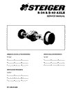 Case Steiger S-34 S-40 Axle Service Repair Manual 37-109