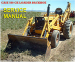 Case 580CK Tractor Loader Backhoe & Forklift Service Manual Download