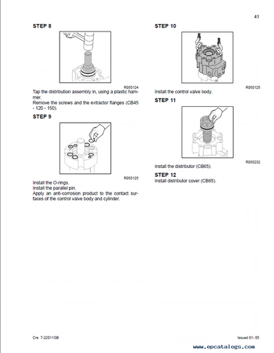 Case CB Series Hydraulic Hammer Service Repair Manual