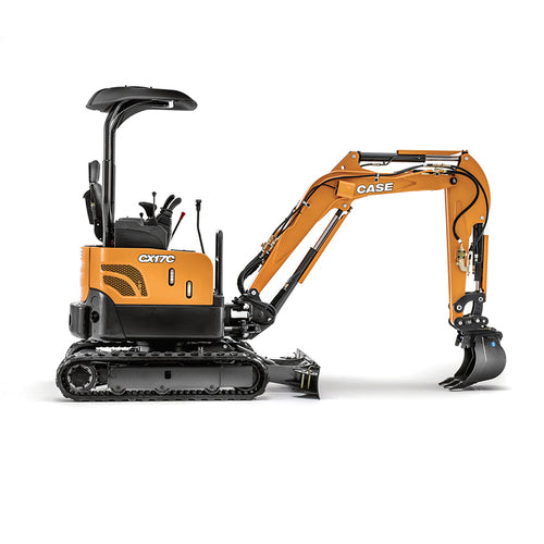 Download Case CX17C (Canopy – Tier 4A Engine) Mini Excavator Workshop Service Repair Manual 48127425