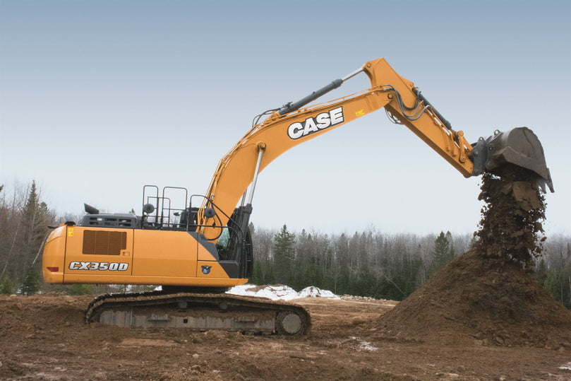 Case CX350D CX370D Crawler Excavator Workshop Service Repair Manual Download