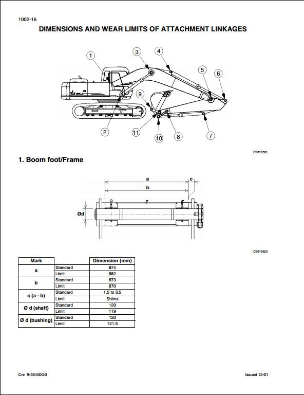 Case CX460 Crawler Excavator Workshop Service Repair Manual