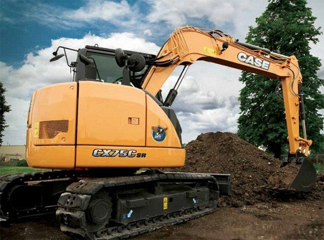 Download Case CX75C SR Midi Excavator Service Repair Manual 47595211