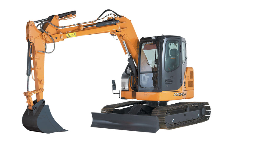 Download Case CX75SR CX80 TIER 3 Crawler Excavator Workshop Service Repair Manual 87476005A