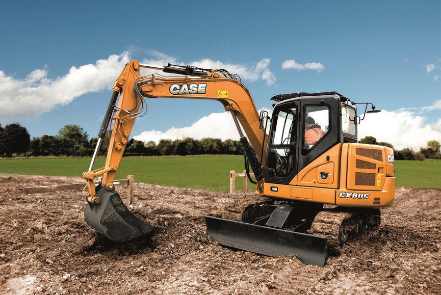 Download Case CX80C Midi Crawler Excavator Service Repair Manual 47575335A