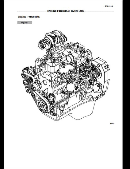  Case F4BE0484E F4BE0684D F4BE0684B Engine Workshop Service Repair Manual