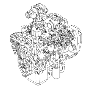 Case F4GE F4HE Diesel Engine Workshop Service Repair Manual