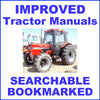 Case IH 85 Series Tractor Factory Service Manual & Shop & Operators Manual - IMPROVED - DOWNLOAD