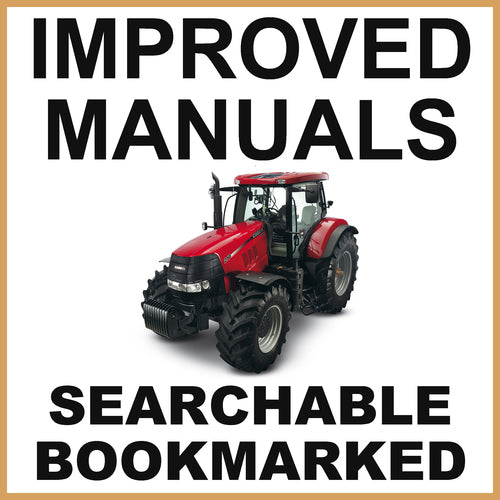 Case IH Puma 210 Tractor Service Manual, Operators Manual & Parts Catalog - IMPROVED - DOWNLOAD